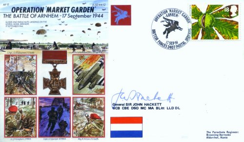 Operation Market Garden - signed by John Hackett
