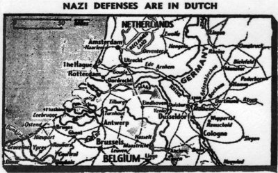 Allied drive into Holland
